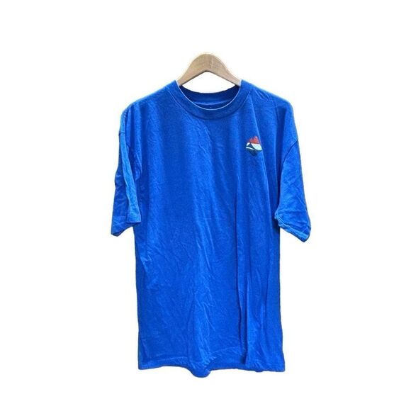 Ocean Coast XLT Blue T Shirt Fishing - Picture 1 of 5